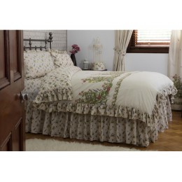 Country Dream Floral Bella Mae Fitted Sheet Valances